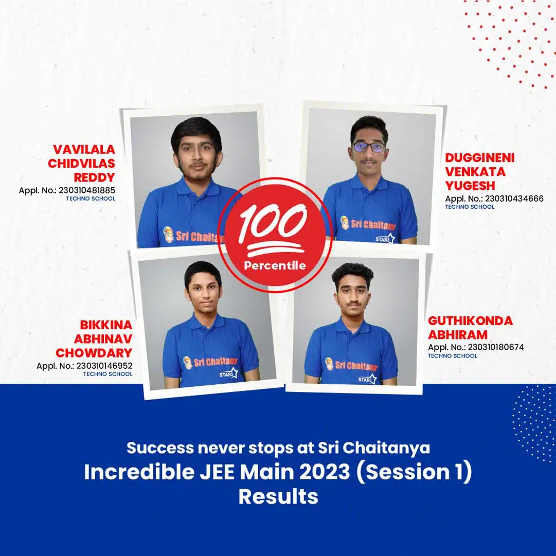 Jee main 2023 Session 1 Result