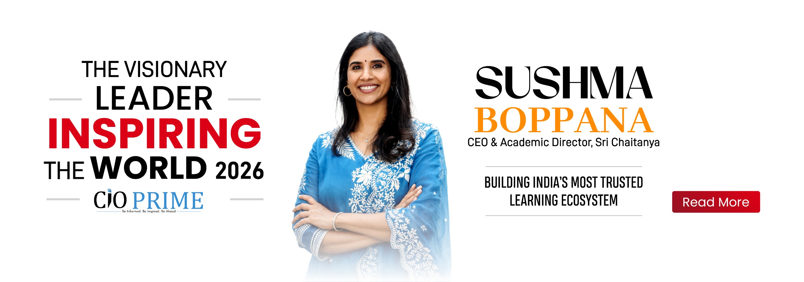 The Visionary Leader Inspiring The World 2026 CIO PRIME